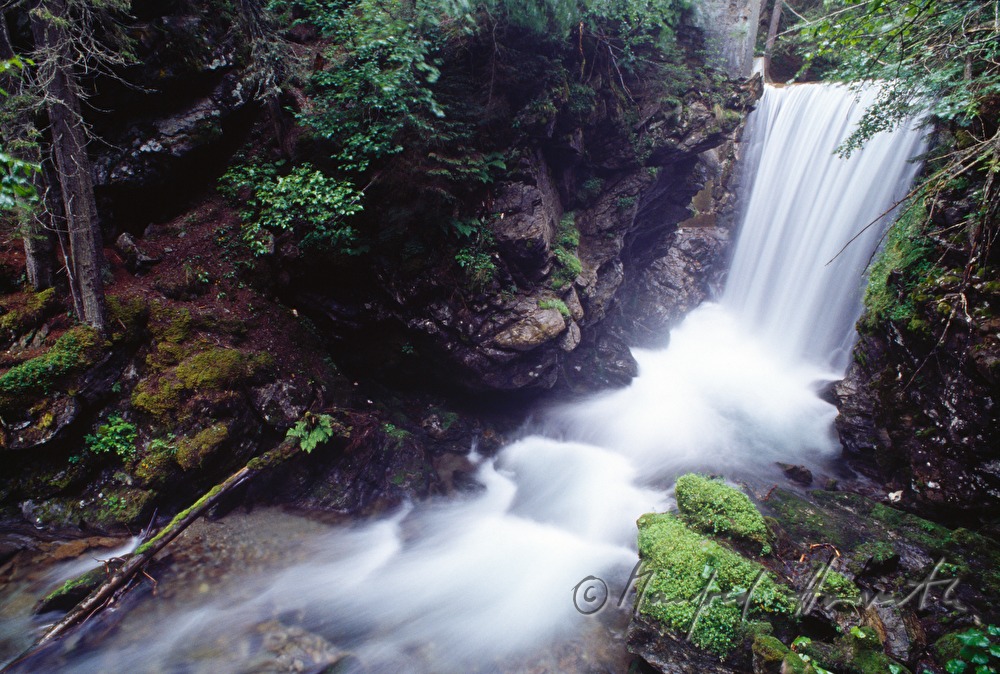 Wasserfall am Wasserfallweg