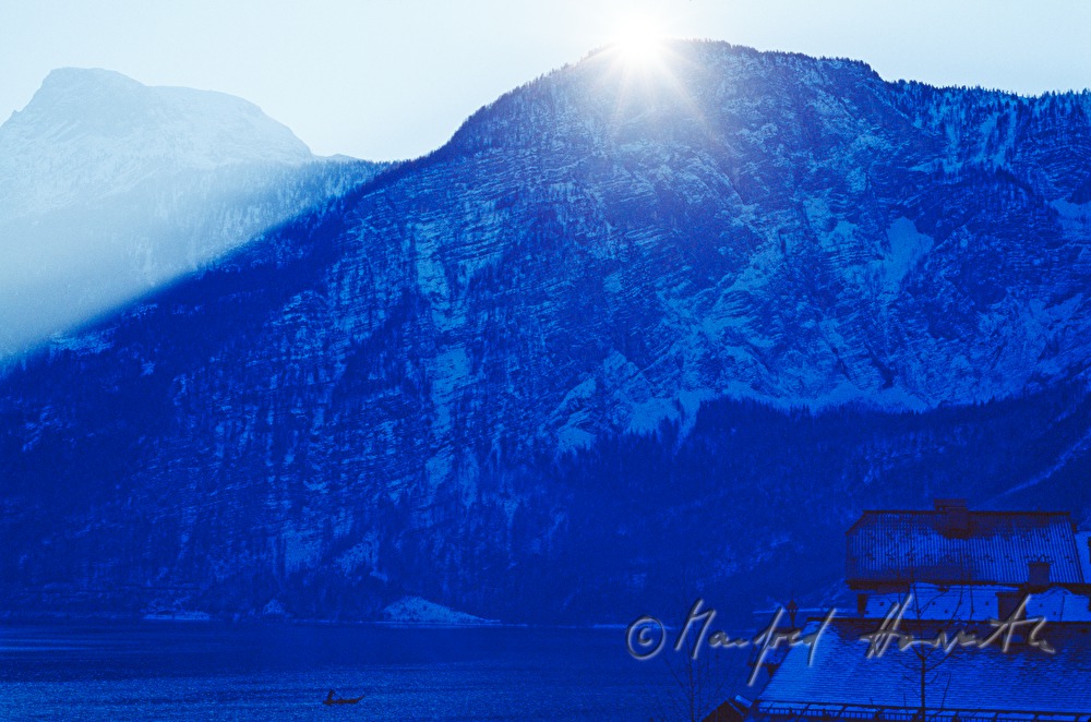 Zille auf dem Hallstättersee