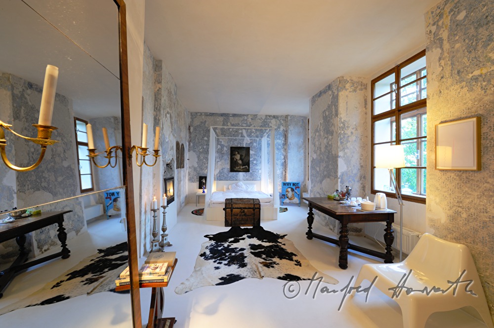 Schlosshotel Trebesice, Schlafzimmer