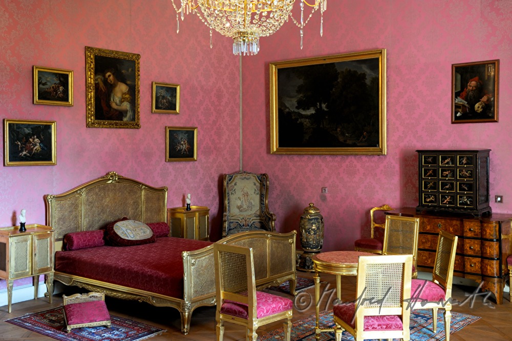 Schloss Dobris, Prunk-Herren-Schlafzimmer