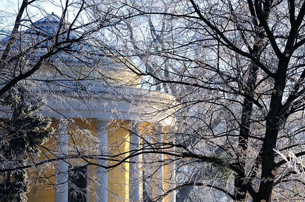 Leopoldinentempel im Landschaftsgarten