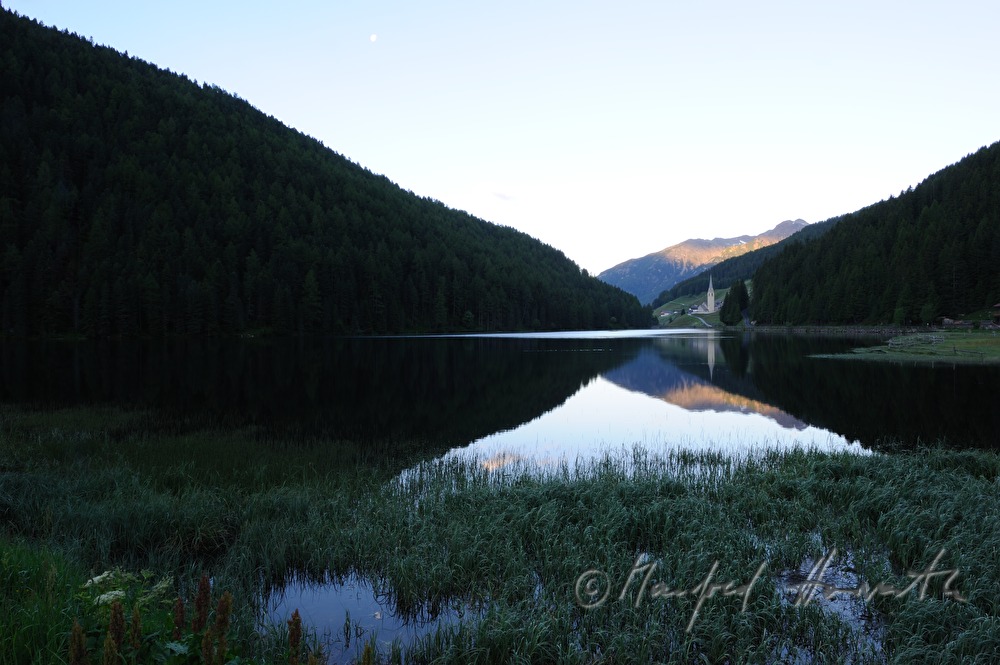 Durnholzer See und Sarntaler Alpen