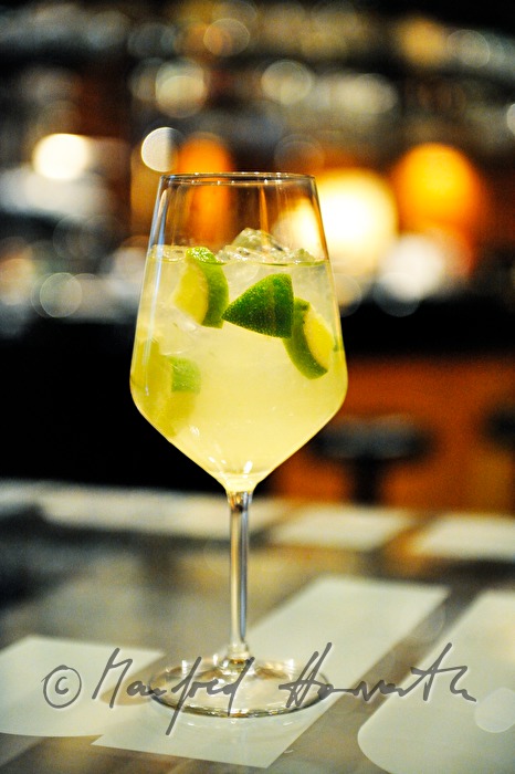Limonen-Cocktail in der Laurin Bar