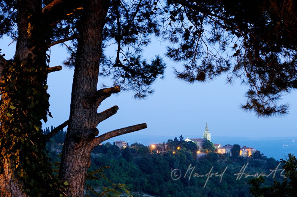 Blick vom Friedhof