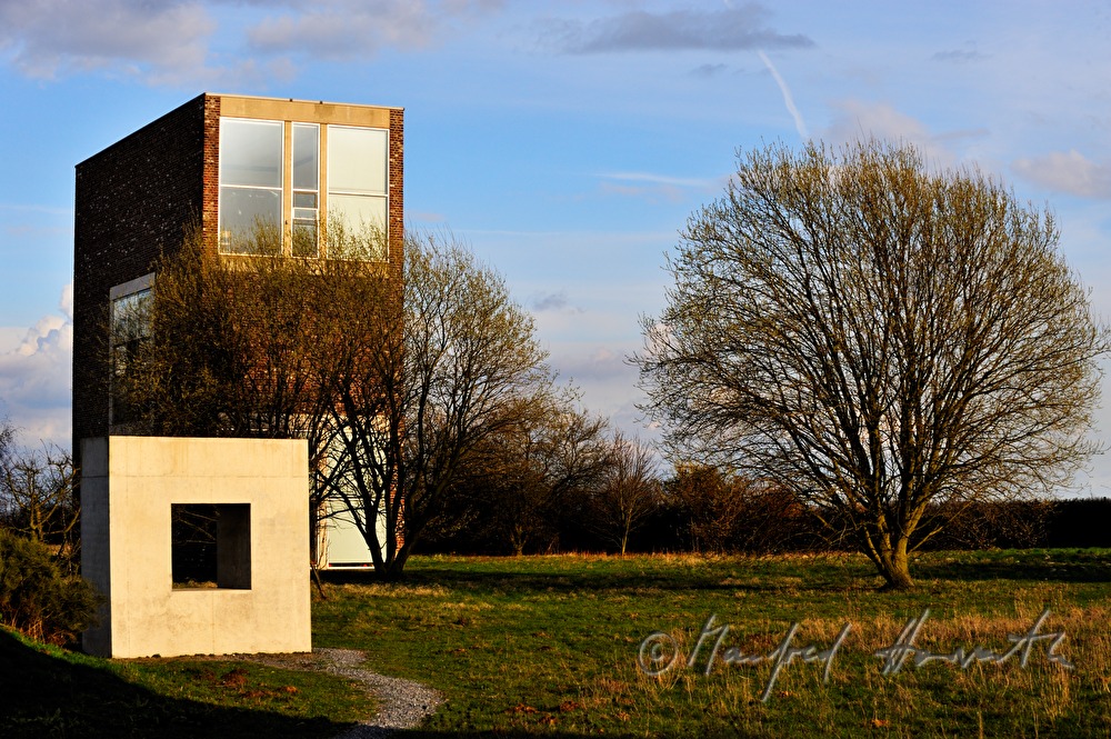Verwaltungsgebäude und Archiv der Stiftung Langen