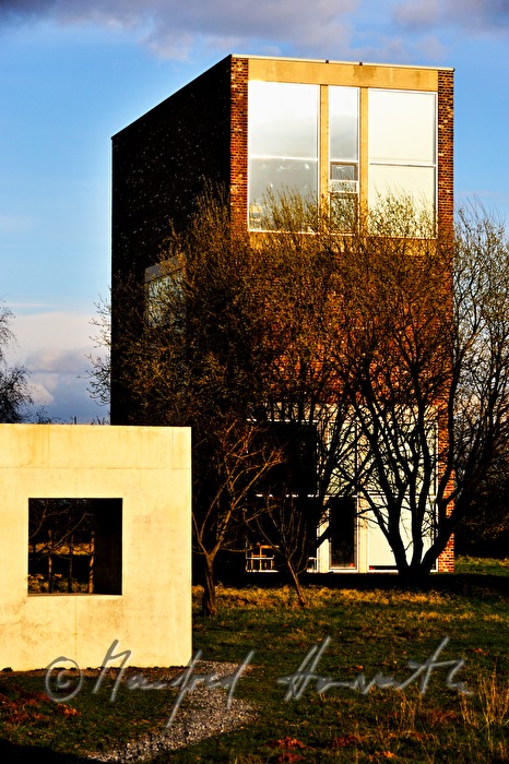 Verwaltungsgebäude und Archiv der Stiftung Langen
