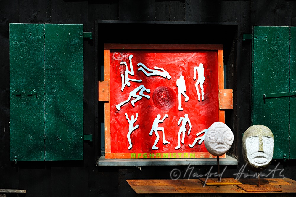 Atelier und Skulptur von Anatol Herzfeld