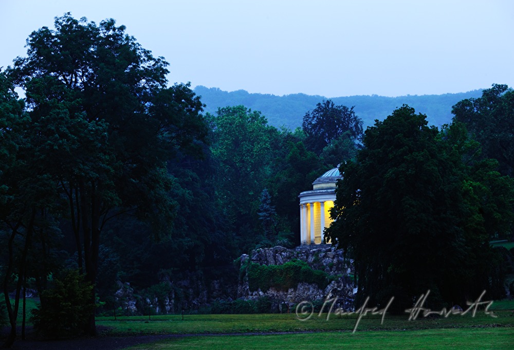Leopoldinentempel im Landschaftsgarten
