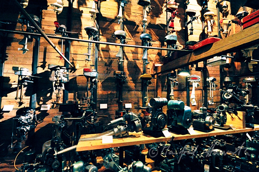 Sammlung von Aussenbordmotoren