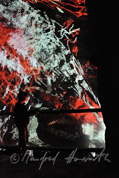 Ausstellung im unterirdischen  Retretti Museum