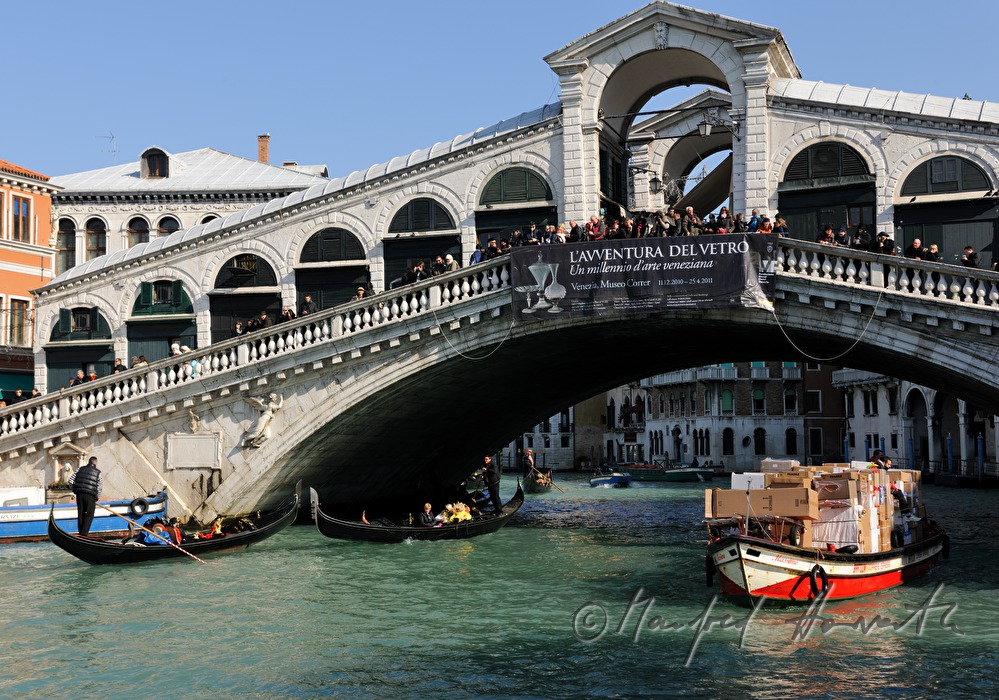 Rialtobrücke über den Canal Grande