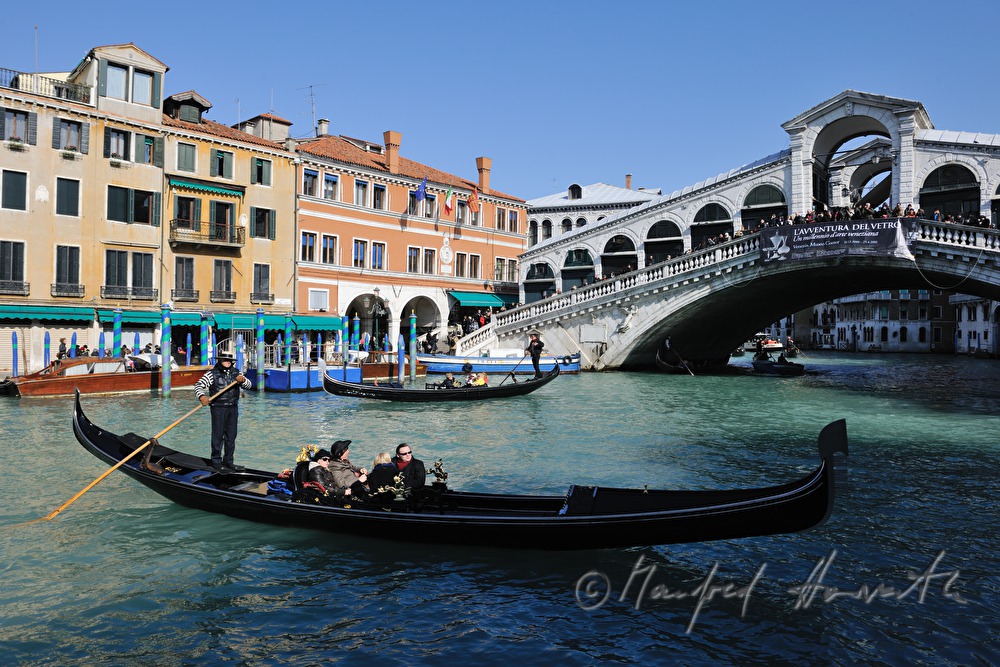 Rialtobrücke über den Canal Grande