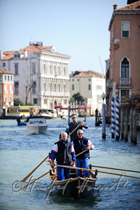 Gondel auf dem Canal Grande
