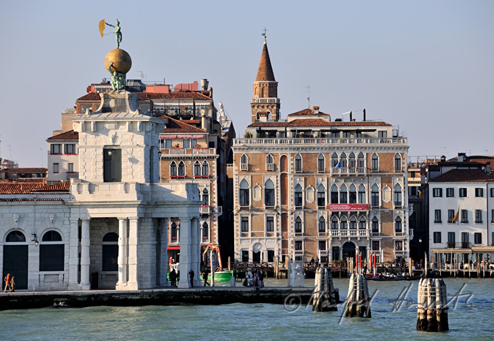 Canal Grande und Dogana da Mar