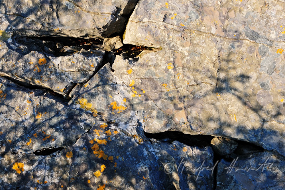 Stein-Formation im Karst