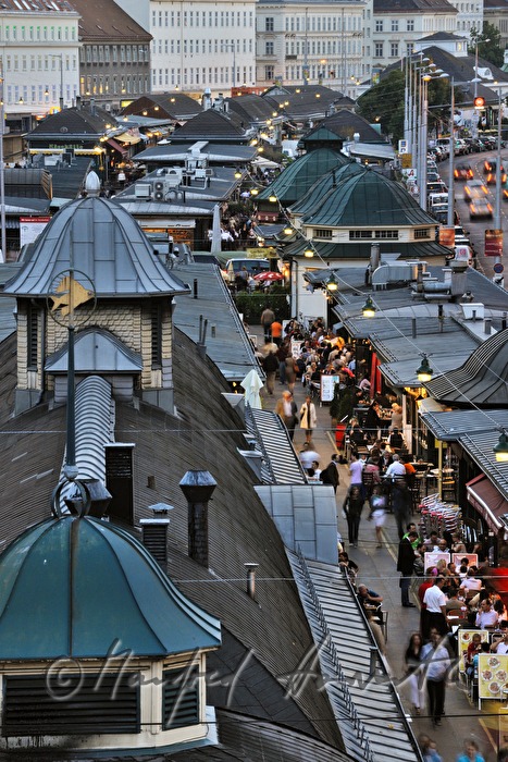 Marktstände an der Wienzeile