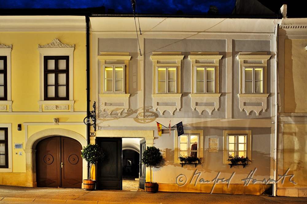 Fassade des Haydn-Wohnhauses in der Haydngasse