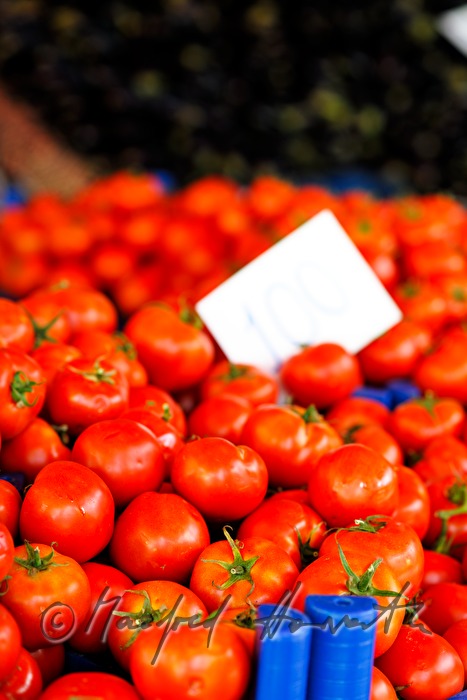 Tomaten auf dem Wochenmarkt