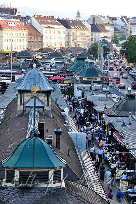 Marktstände an der Wienzeile