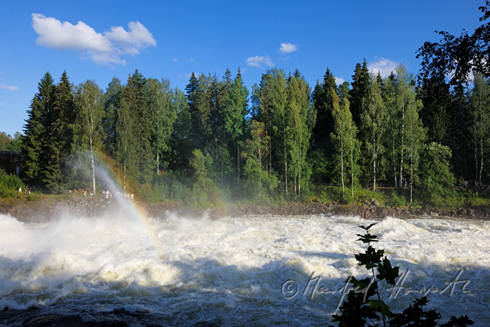 Wasserfall des Vuoksi Flusses
