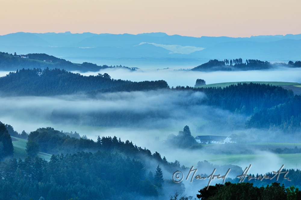 Blick von Pregrabendorf Richtung Süden