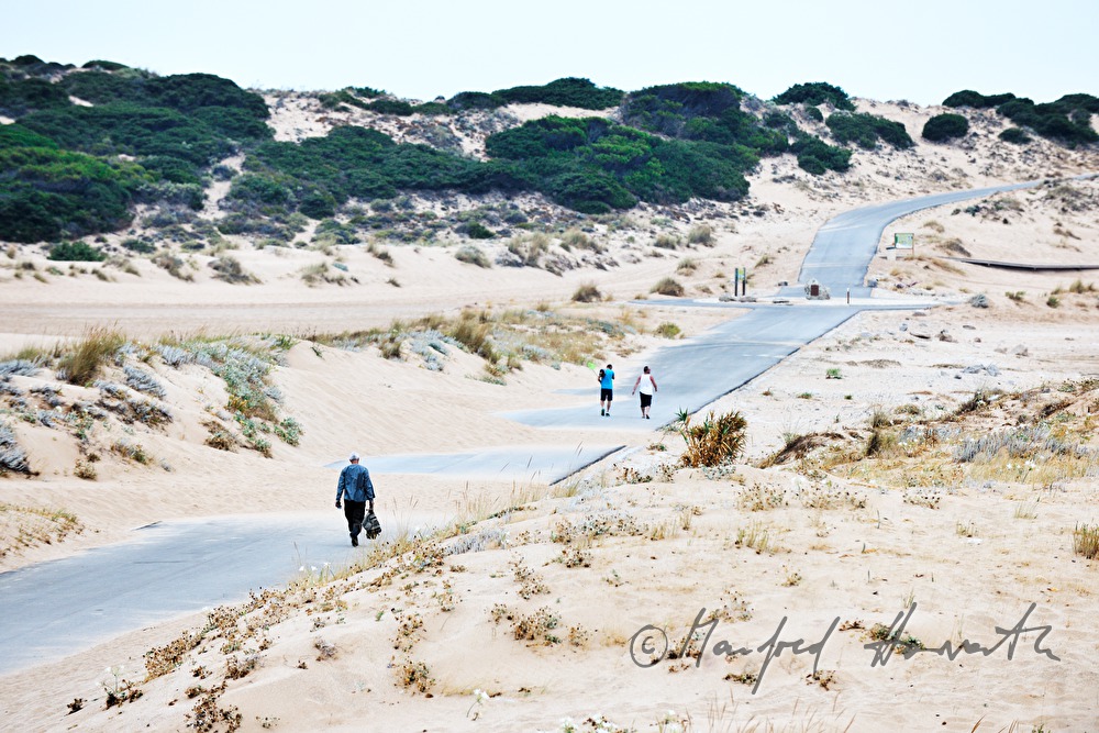Leuctturm von Barbate und wandernde Sanddüne