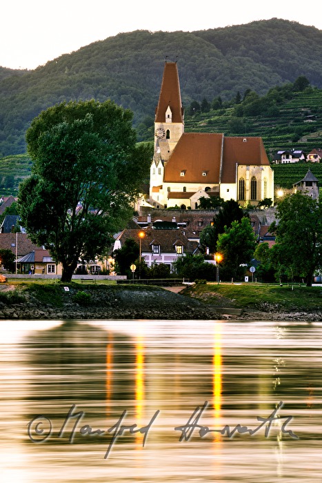 Blick von der Fährstation St. Lorenz