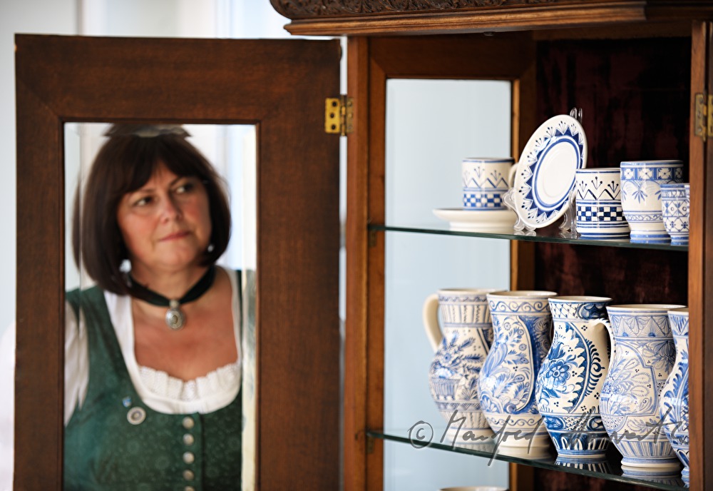 Keramikausstellung von Leobesrsdorfer Blaumalerei