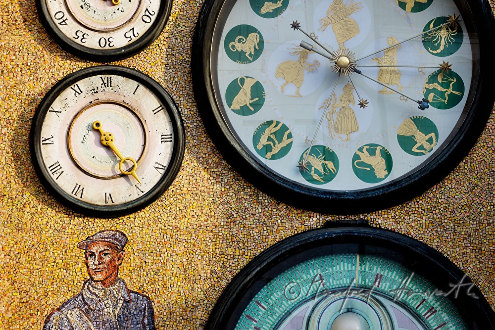 astronomische Uhr in der Rathausnische