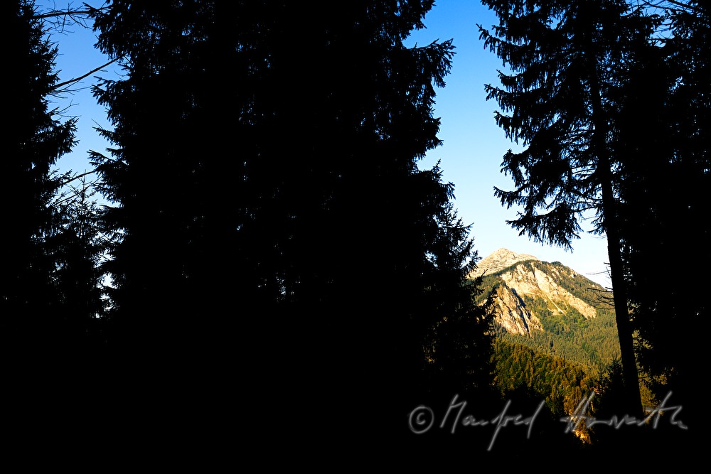 Blick vom Alpenhotel Gösing Richtung Westen