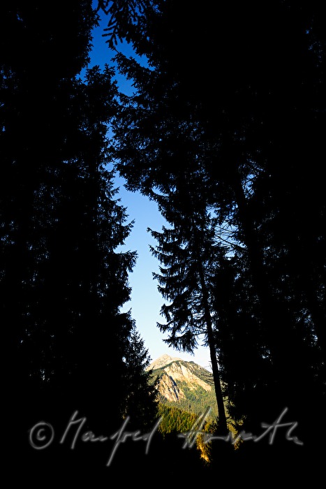 Blick vom Alpenhotel Gösing Richtung Westen