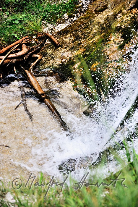 kleiner Wasserfall beim Hagengut