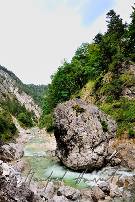 Flussbett der Erlauf in den Hinteren Tormäuern