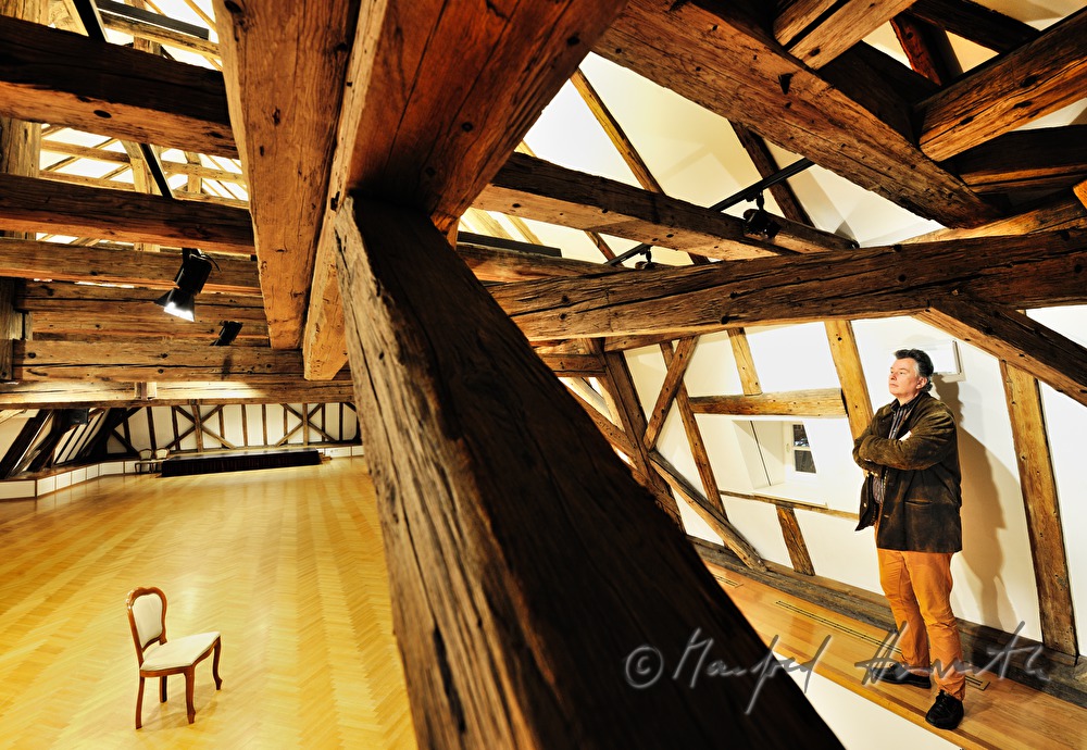 Intendant Richard Maynau im Lenauthater