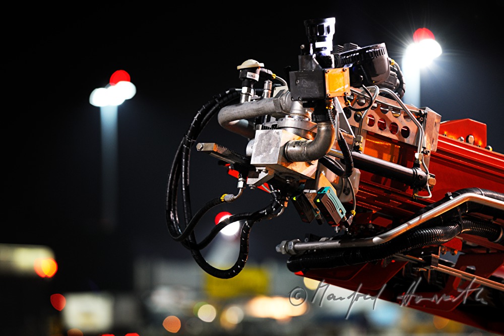 Sprühkopf des Enteisungs-Fahrzeuges für Flugzeuge