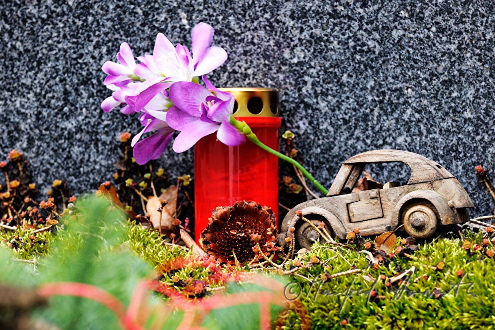 Kinder-Grab am Friedhof der Sowjet-Armee (