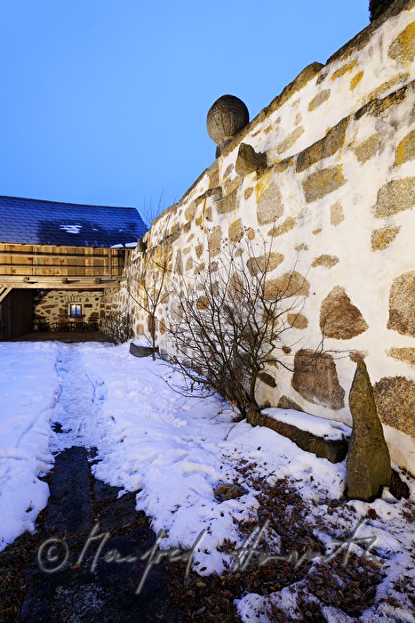 Innenhof (Steinblasshof) und Scheune