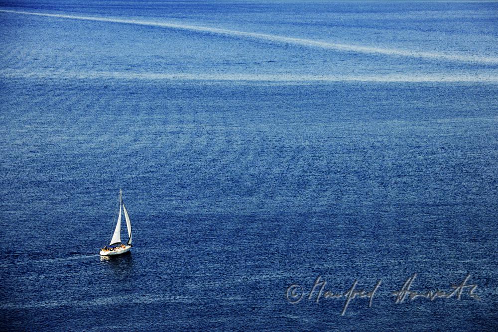 Wellen-Struktur beim Capo Caccia