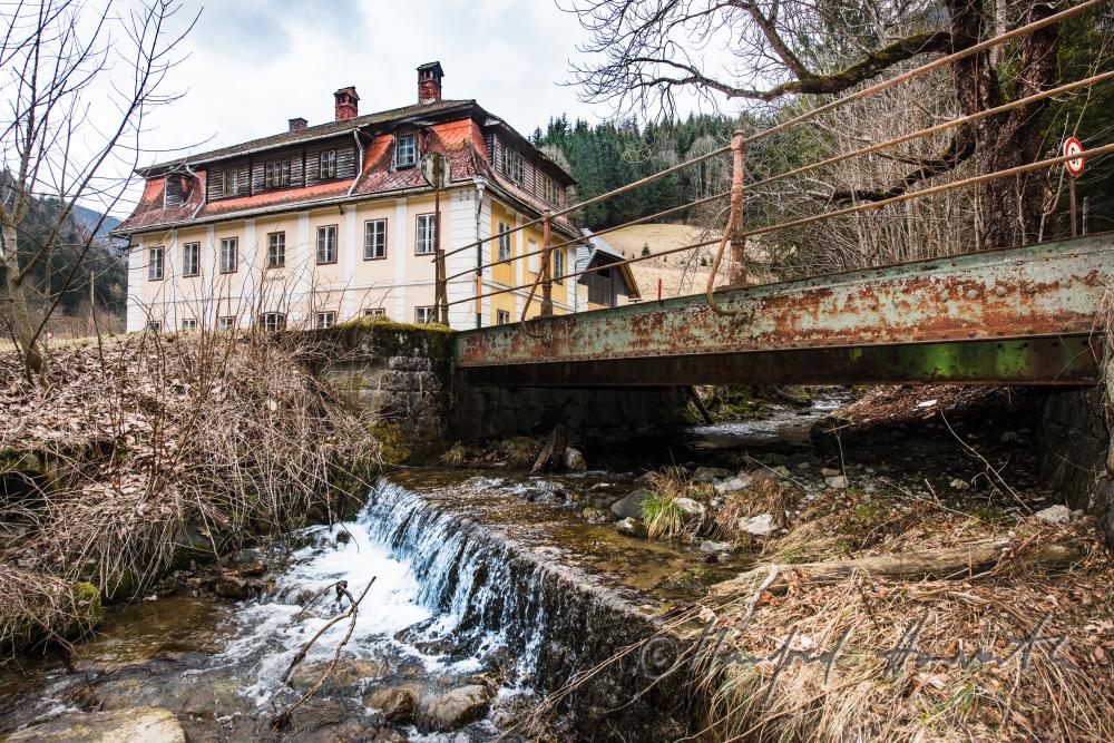 verlassener Gutshof (Ödhof) aus dem 19. Jhdt.
