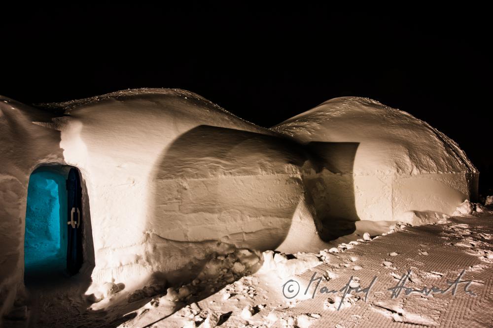 Iglu-Hotels im 