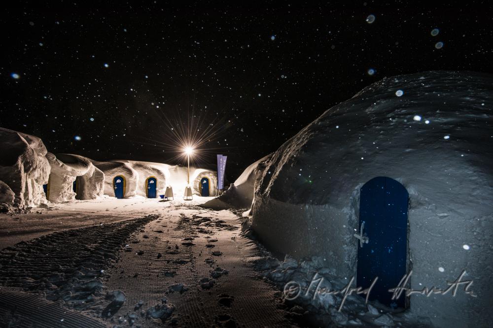 Iglu-Hotels im 