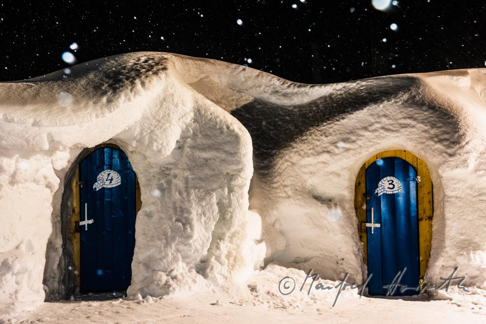 Iglu-Hotels im 