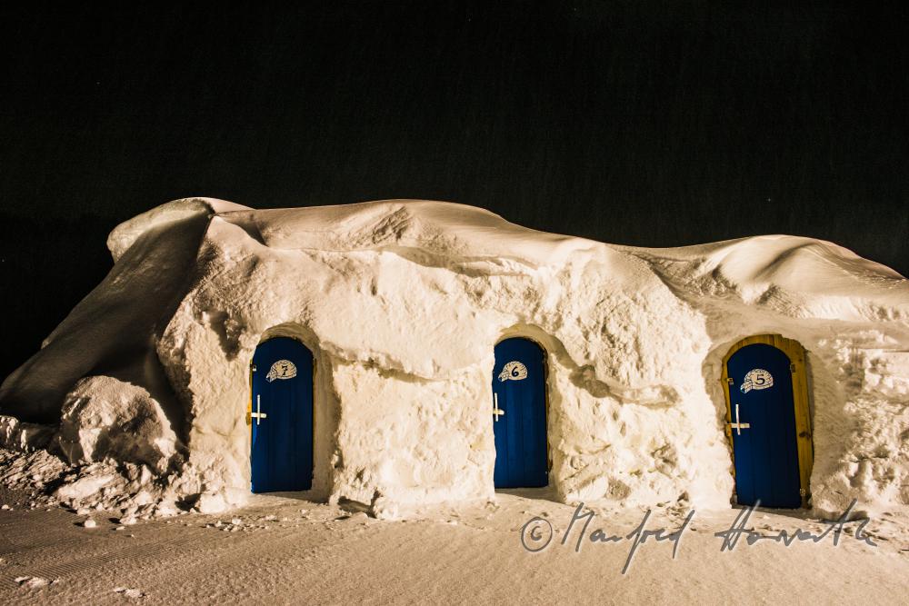 Iglu-Hotels im 