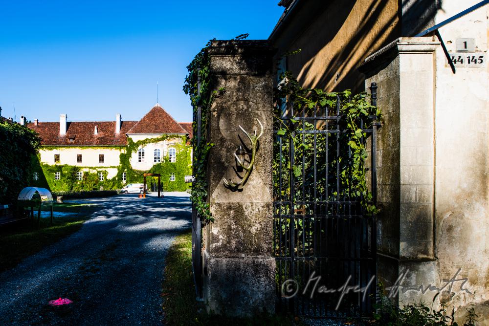 Schloss Kobersdorf und Hügel der Buckligen Welt