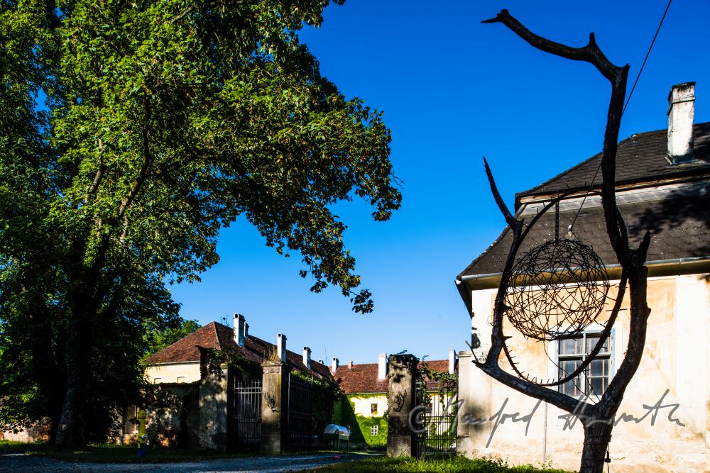 Schloss Kobersdorf und Hügel der Buckligen Welt