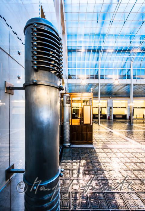 Kassensaal der Wiener Postsparkasse