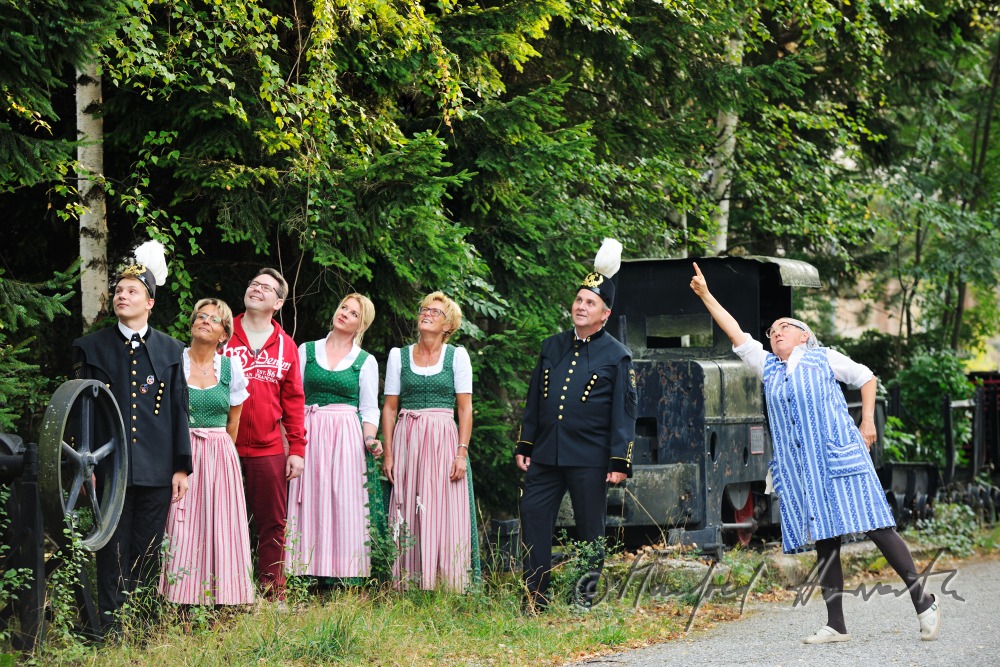 komödiantische Führung mit 